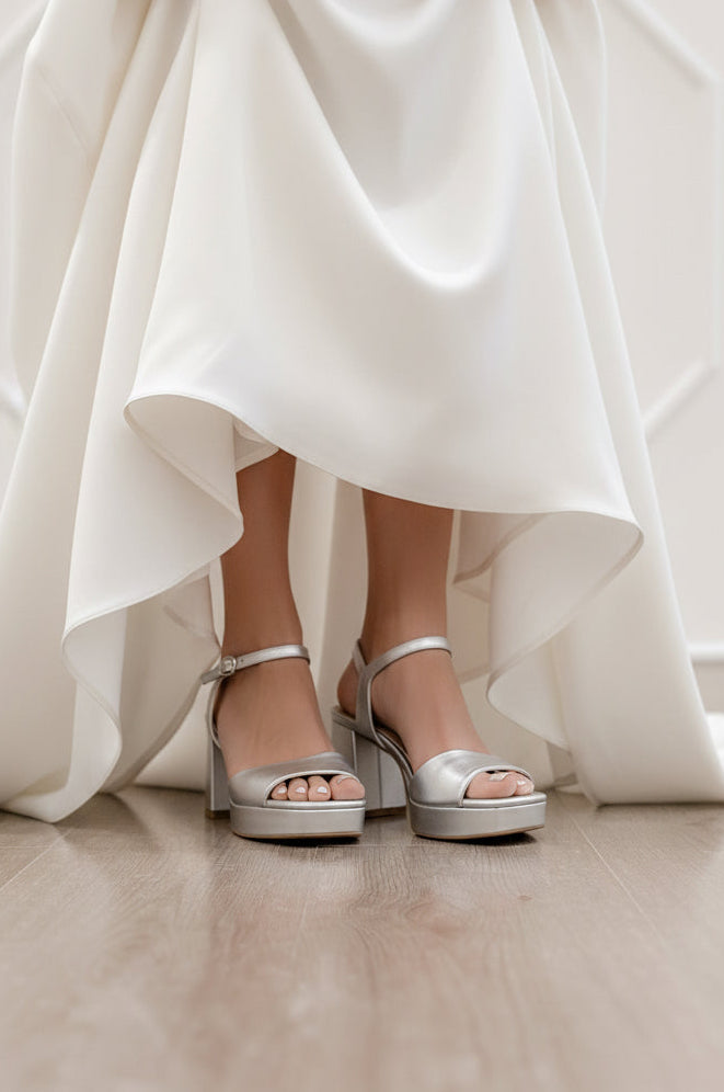 Zapatillas Eloísa - Plateado