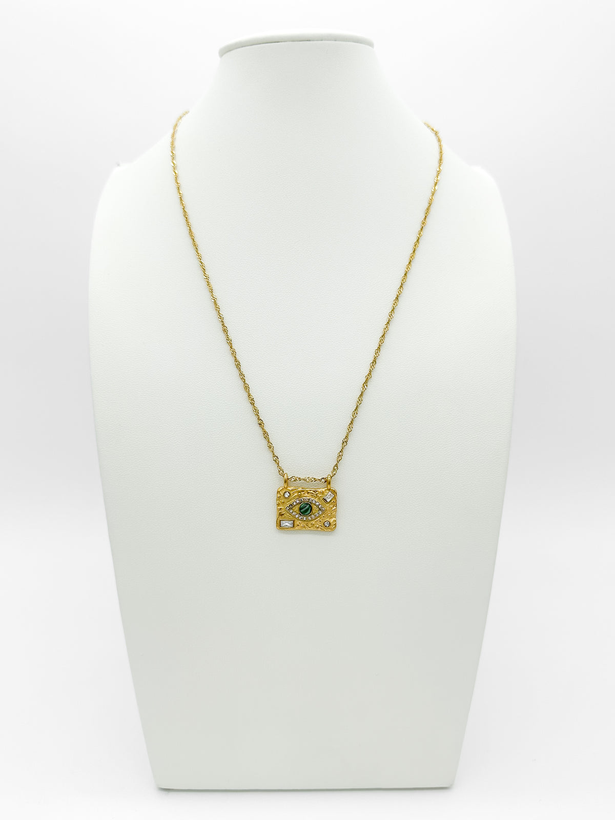 Collar Placa Ojo