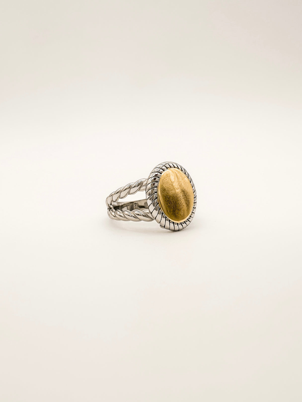 Anillo Oval - Combinado