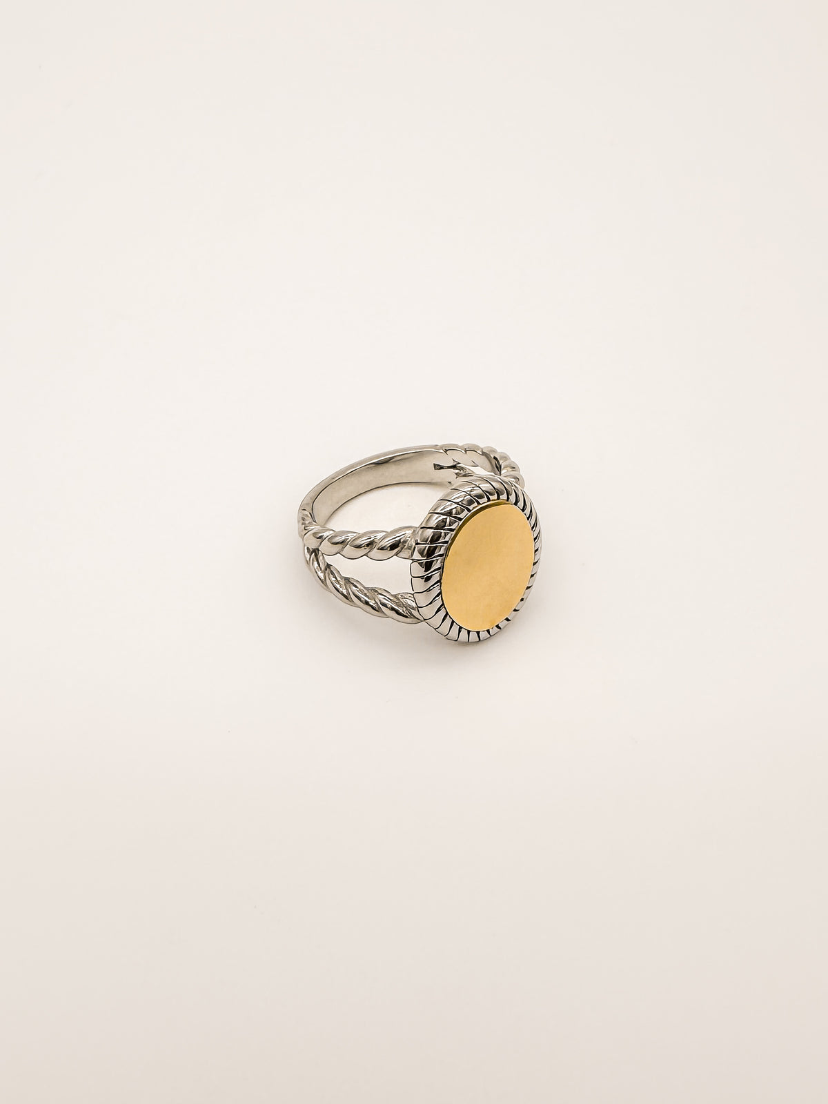 Anillo Oval - Combinado