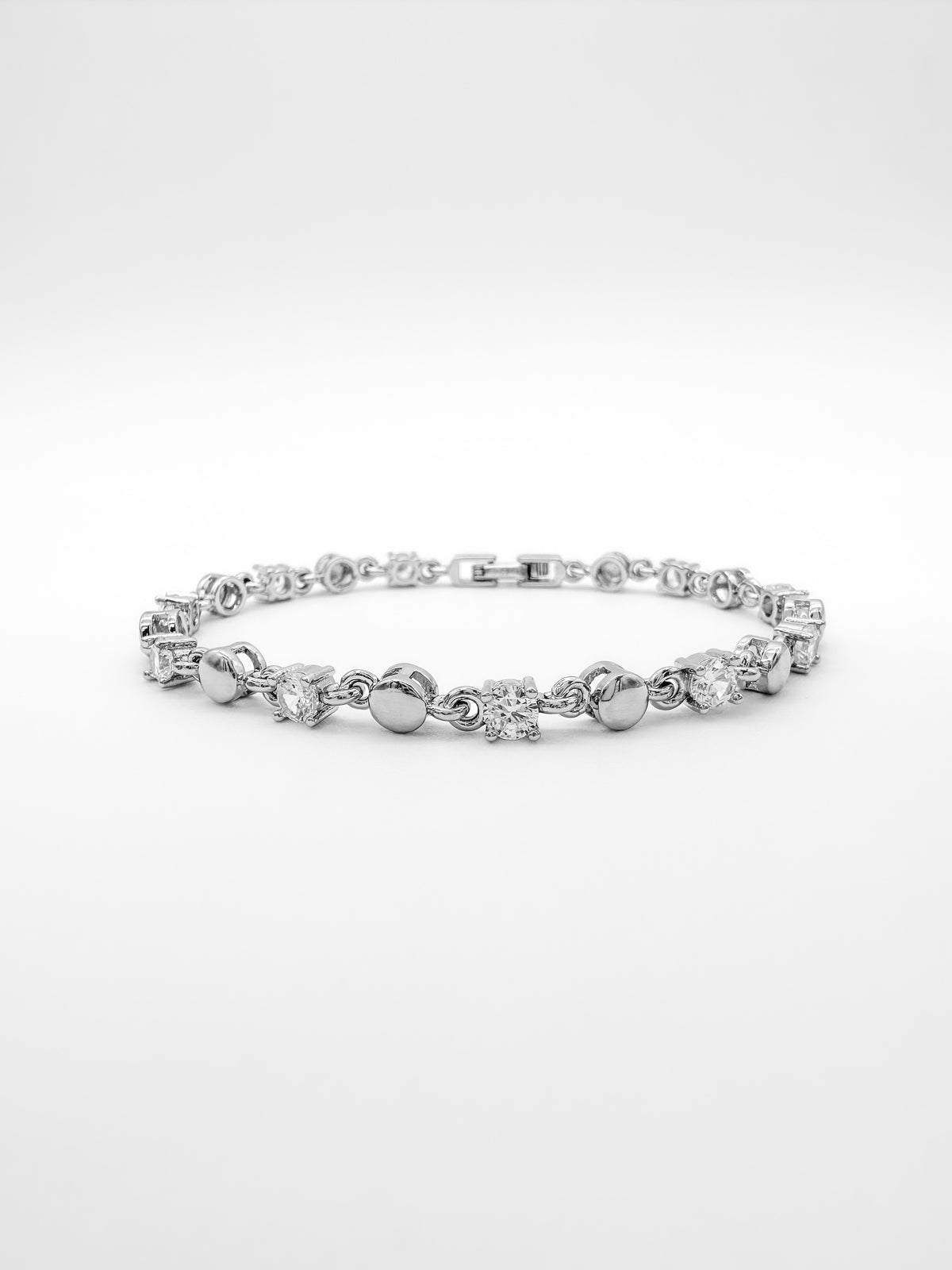 Pulsera Zirconias Redondas