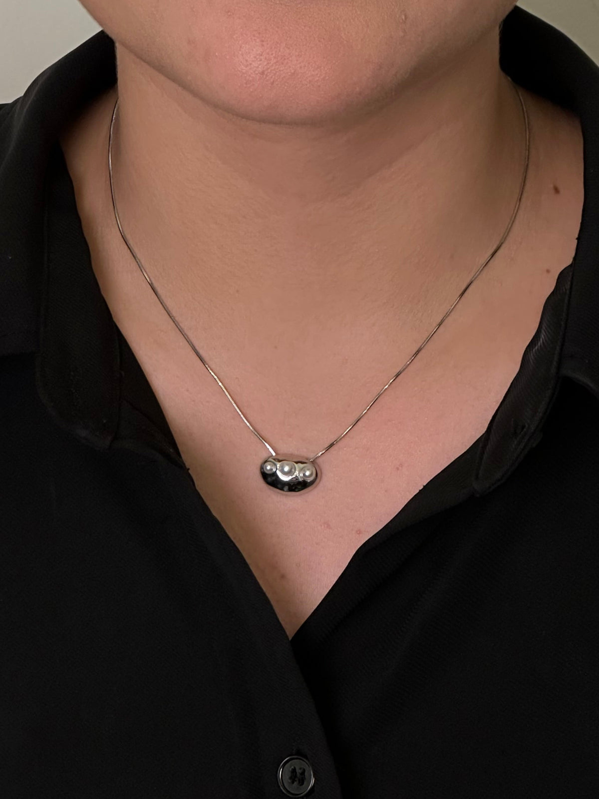 Collar Tres Perlas