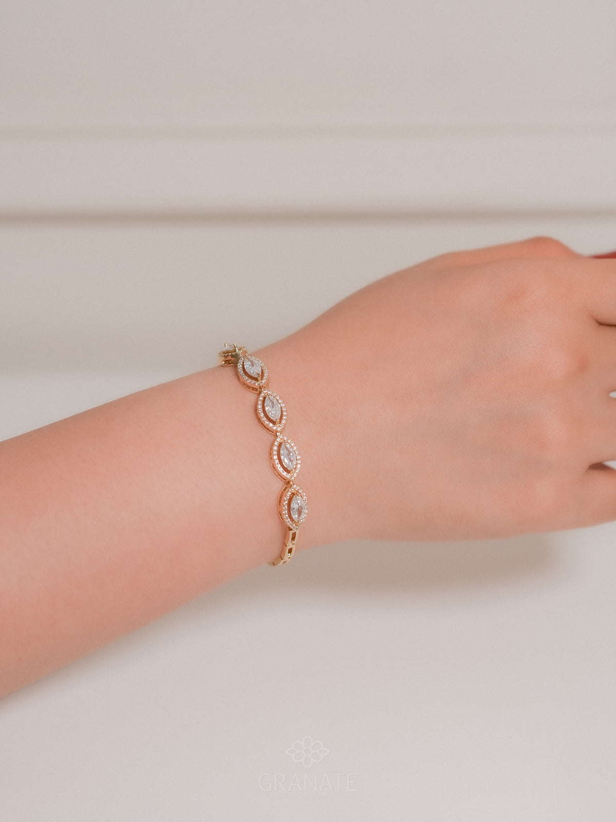 Pulsera 5 Marquises Halo