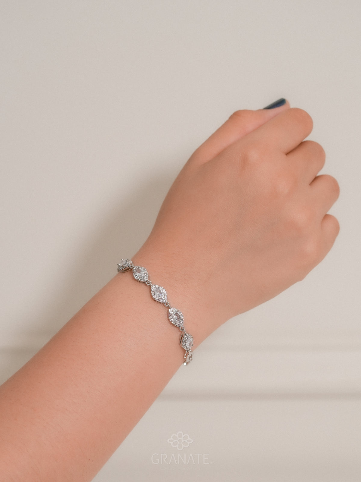 Pulsera 5 Marquises Halo