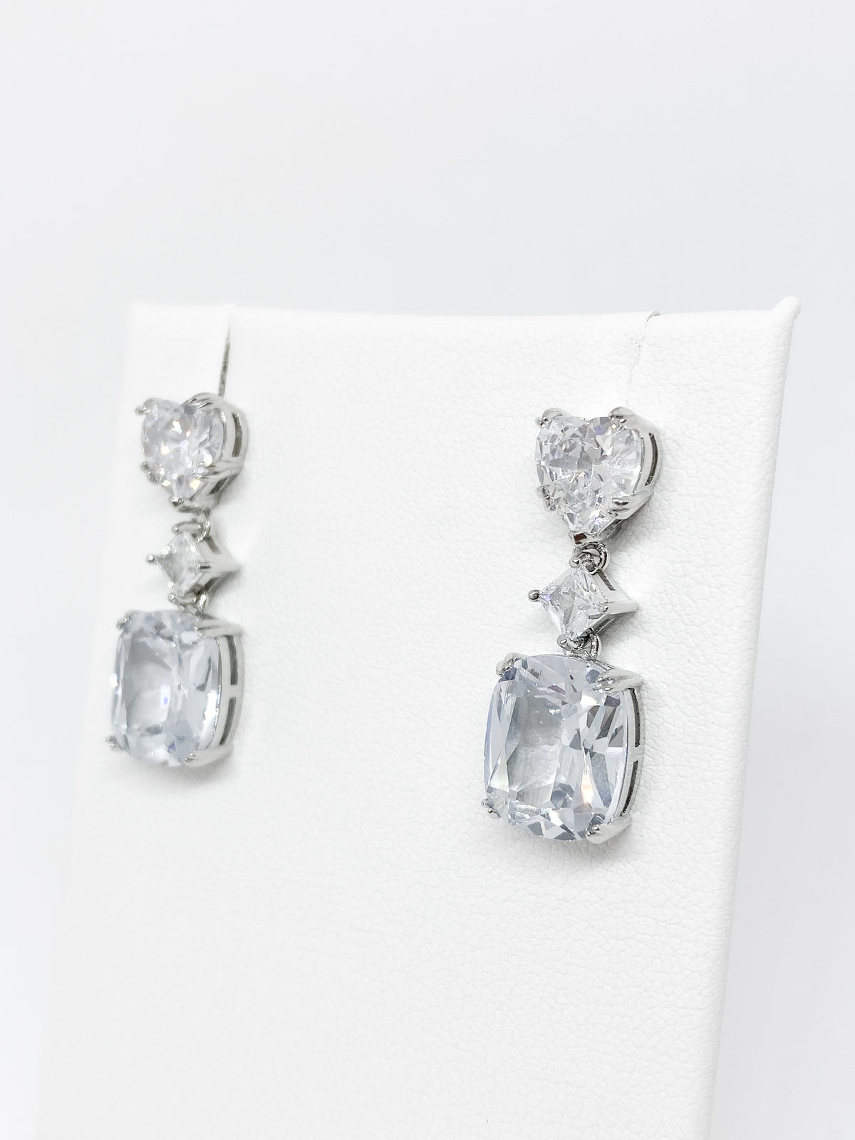 Aretes Rectángulo Colgante