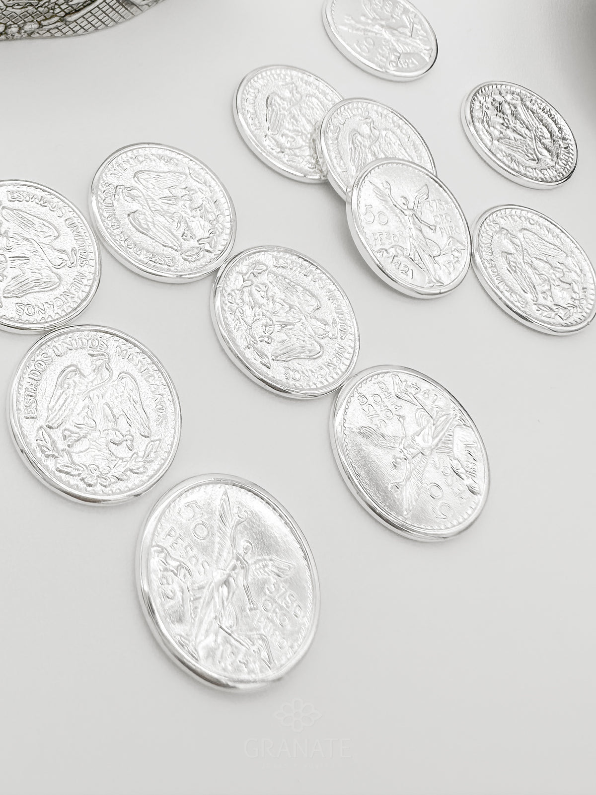 Monedas Centenario - Plateado