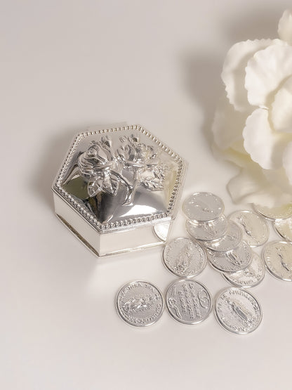 Set Arras Dos Rosas Hexagonal - Guadalupe