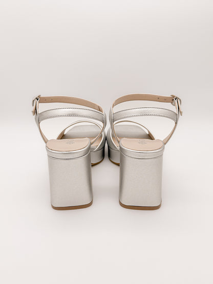 Zapatillas Eloísa - Plateado