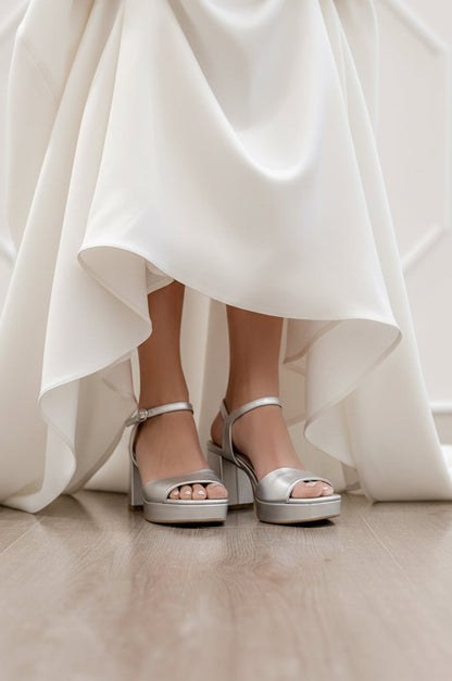 Zapatillas Eloísa - Plateado