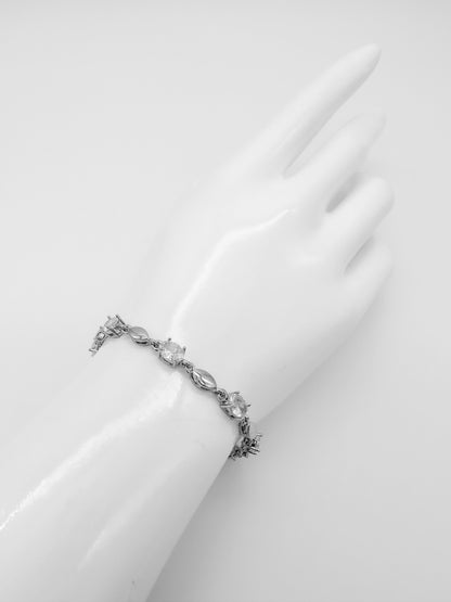 Pulsera Óvalos de Zirconias