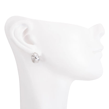 Hoops Zirconia Cuadrada