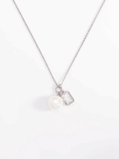 Collar Cristal Perla