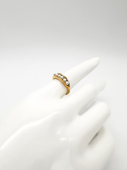 Anillo Perlas 