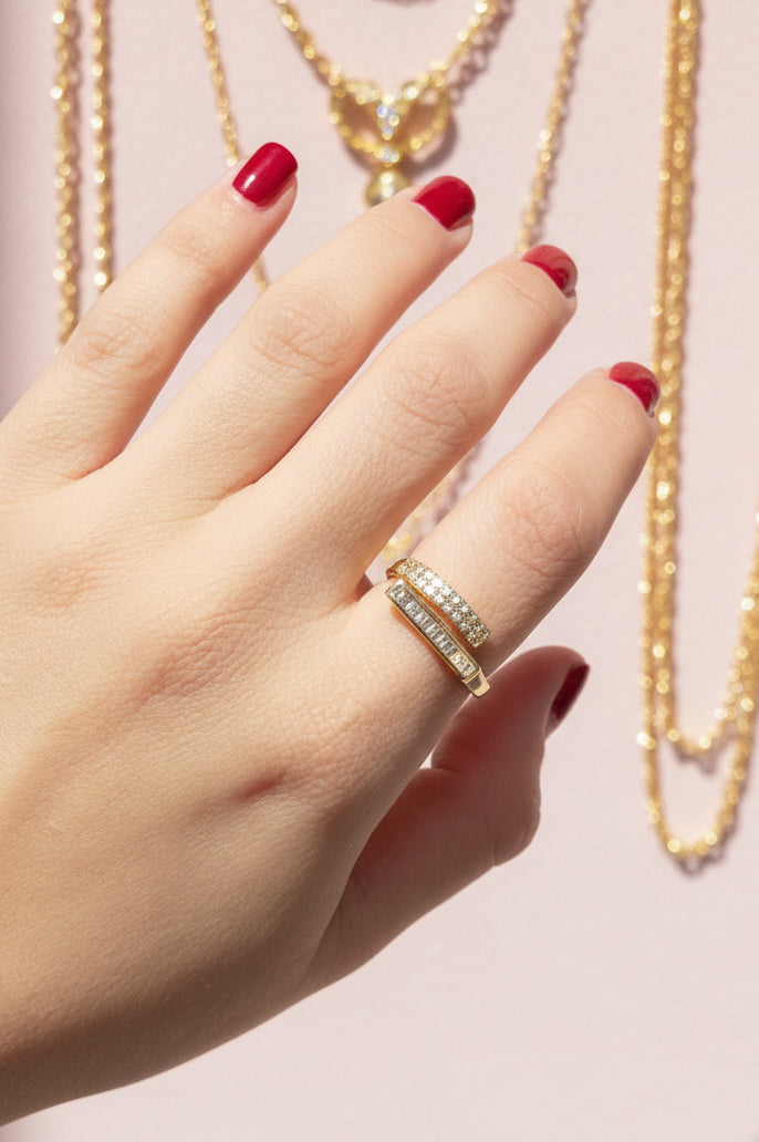 Anillo Rectangular - Ajustable