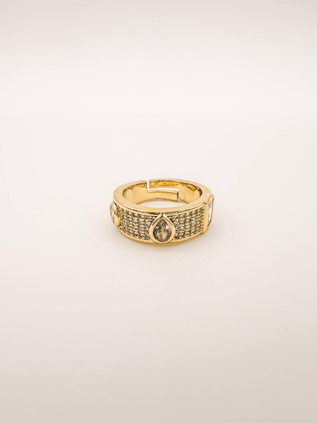 Anillo Argolla Pavé