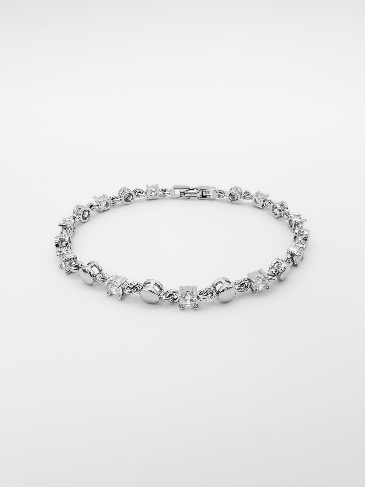 Pulsera Zirconias Redondas