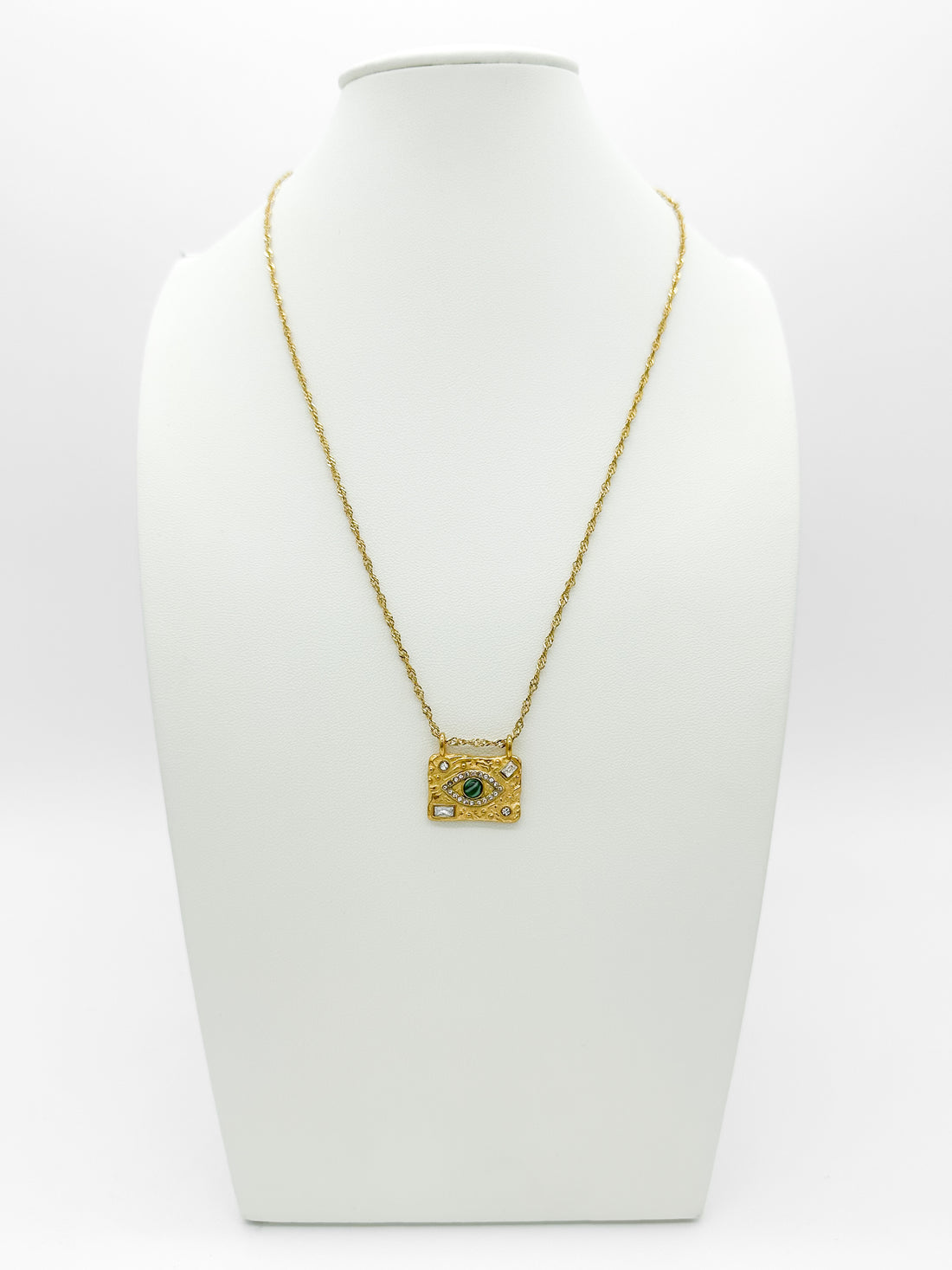Collar Placa Ojo