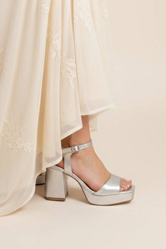Zapatillas Eloísa - Plateado