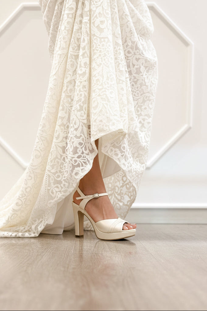 Zapatillas Luisa - Nácar