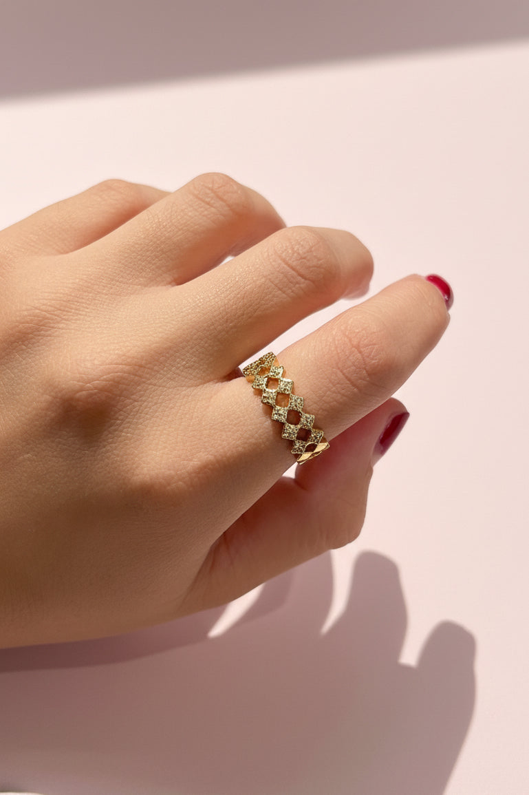 Anillo Arlequín - Ajustable