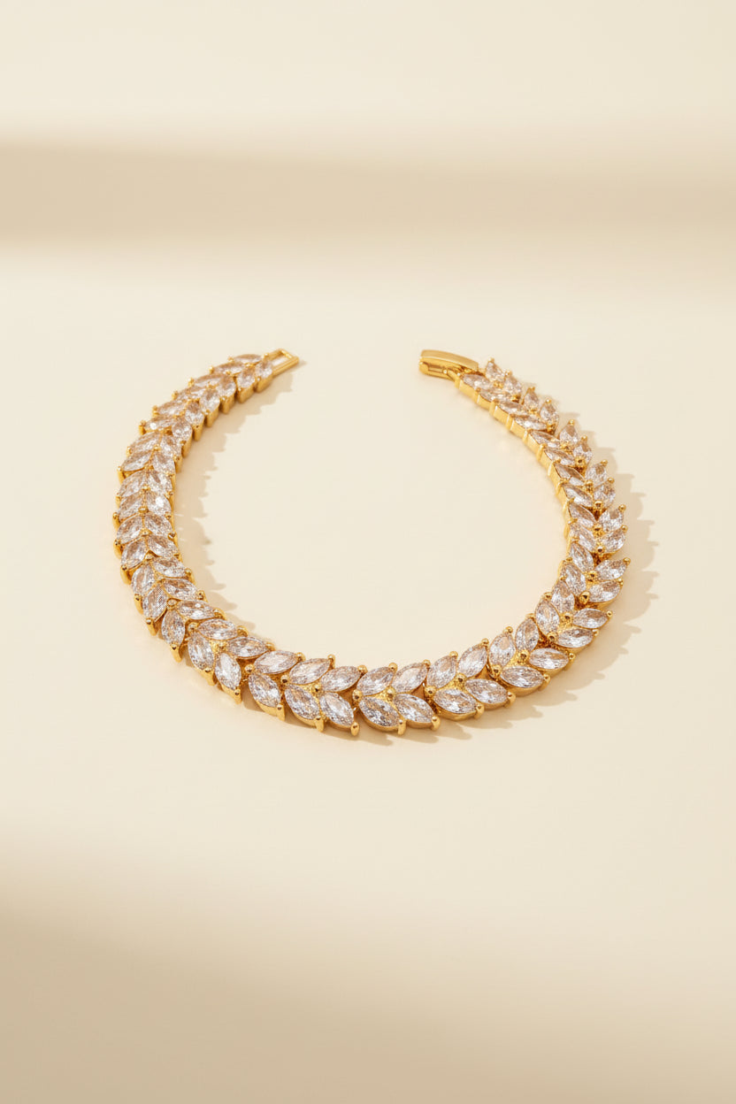 Pulsera Full Marquises - Dorado