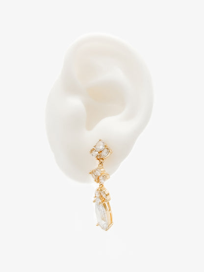 Aretes Gota Zirconia