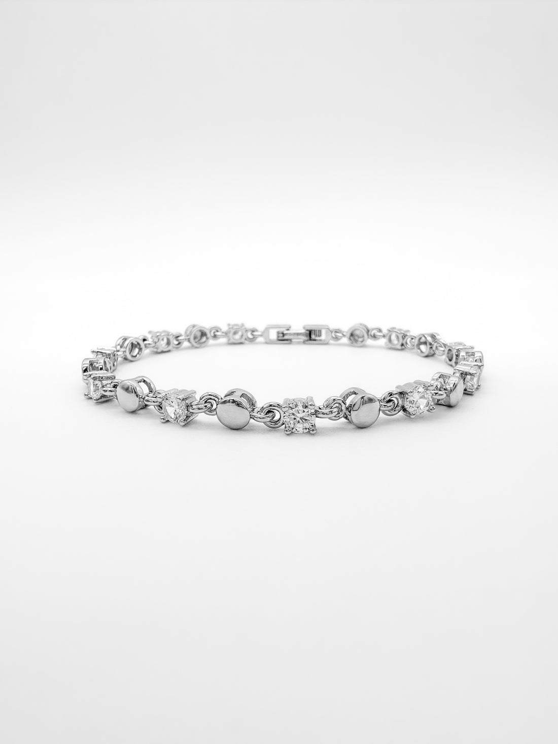 Pulsera Zirconias Redondas