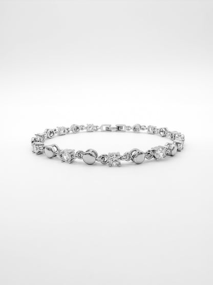 Pulsera Zirconias Redondas
