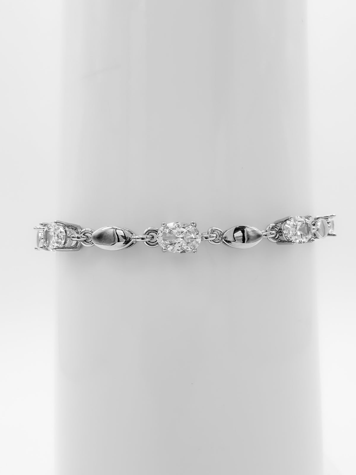Pulsera Óvalos de Zirconias
