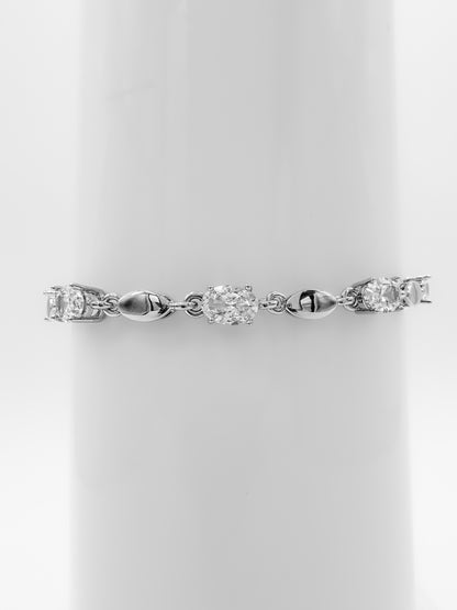 Pulsera Óvalos de Zirconias