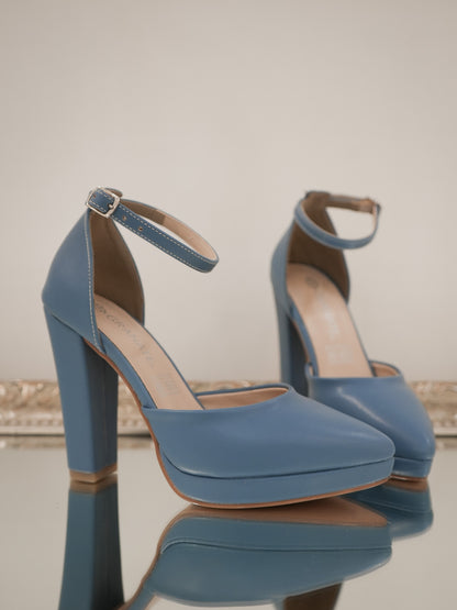 Zapatillas Teresa - Plúmbago