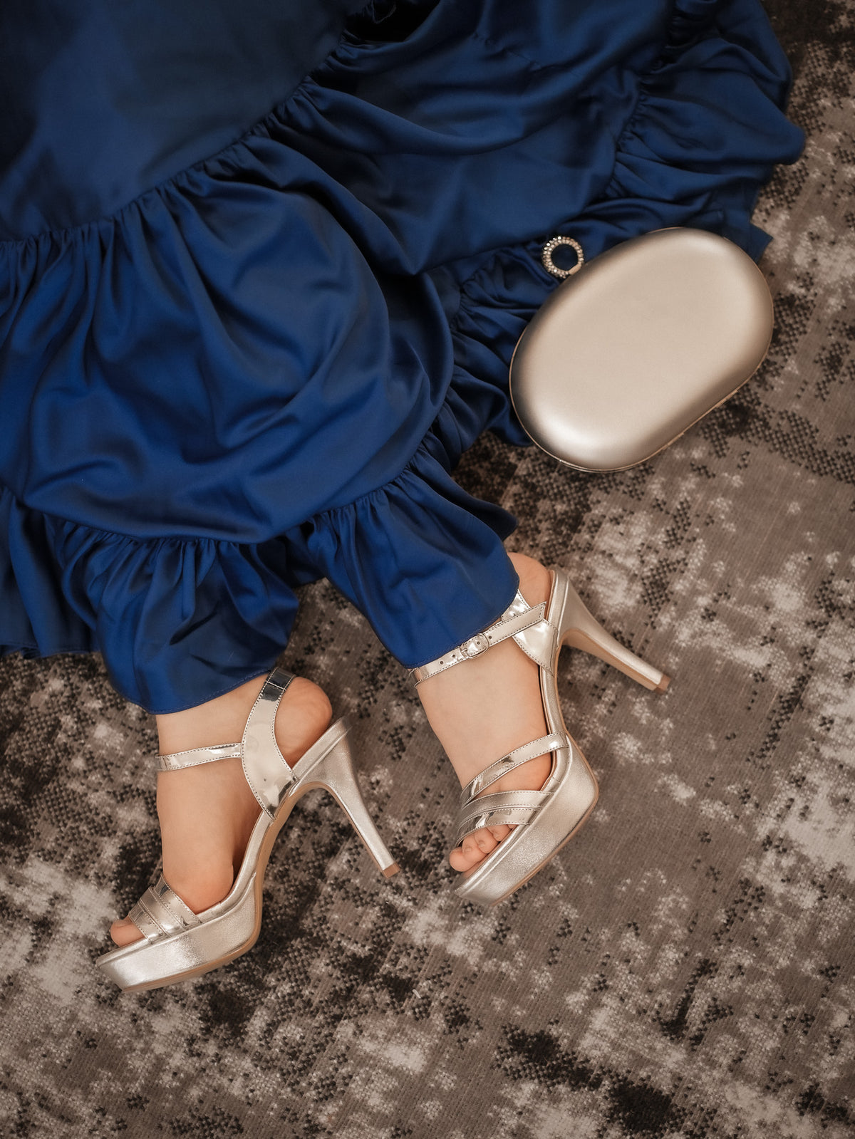 Zapatilla Diana - Plateado