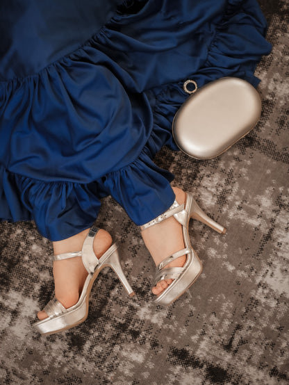 Zapatilla Diana - Plateado