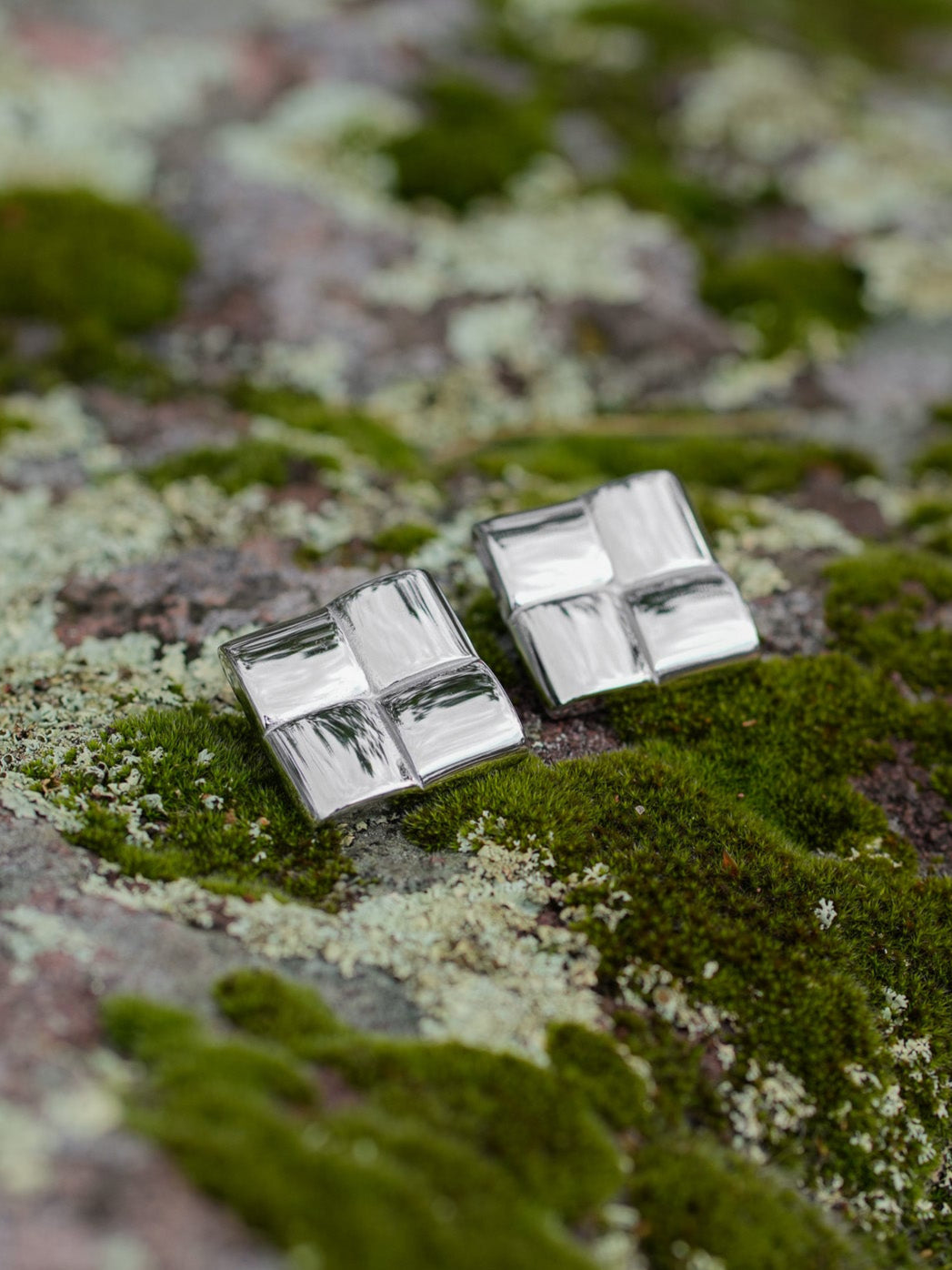 Aretes Cuatro Cuartos - Color a elegir