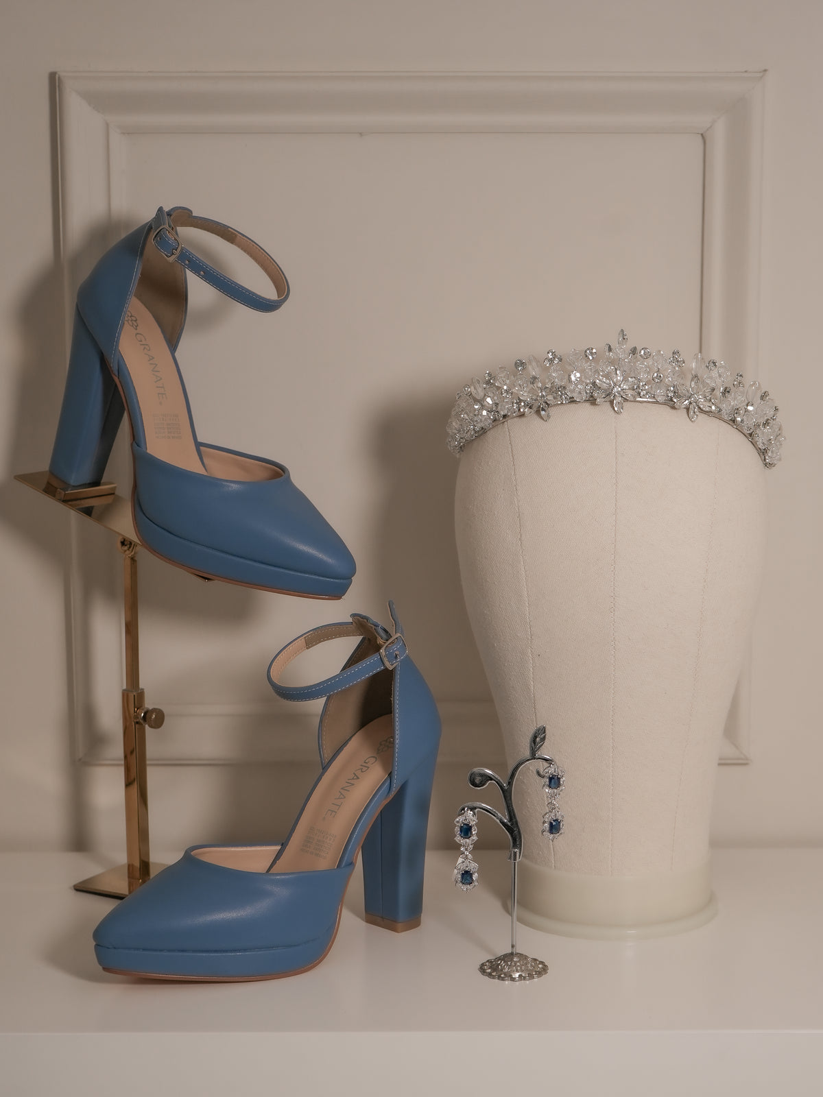 Zapatillas Teresa - Plúmbago