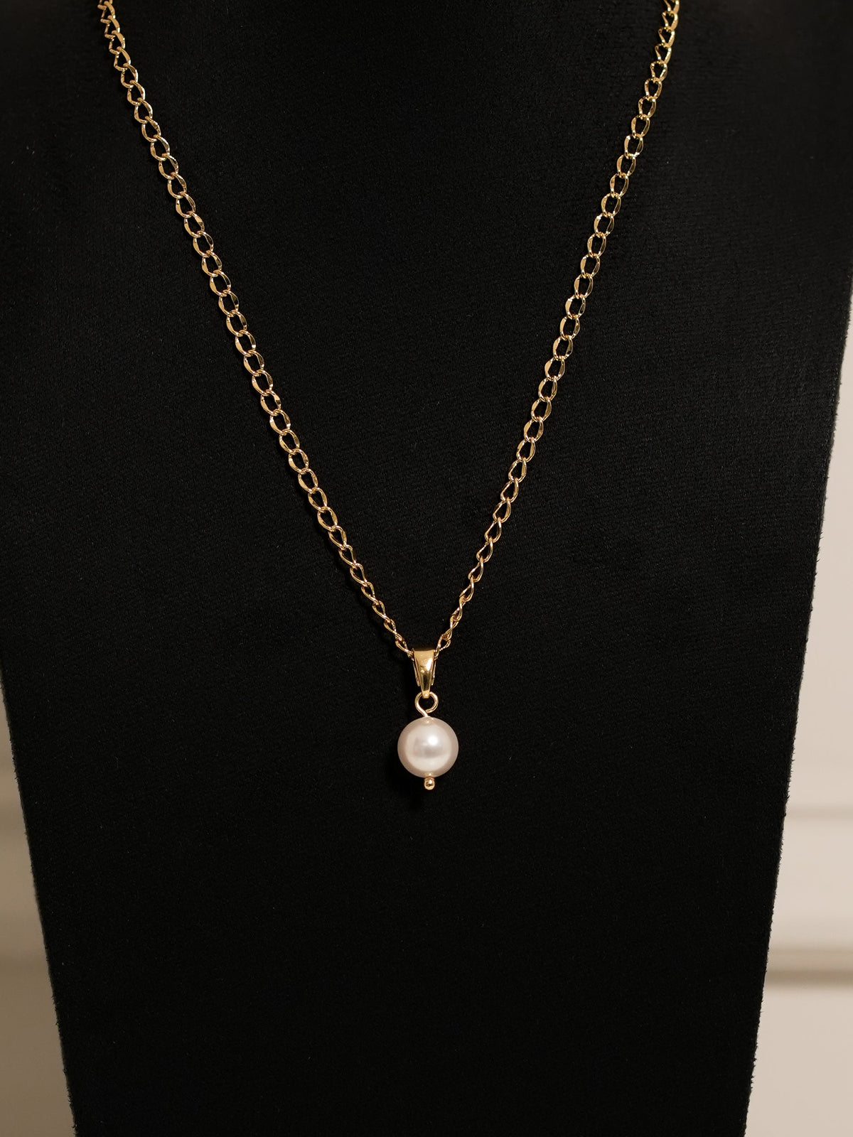 Collar Dije Perla Swarovski
