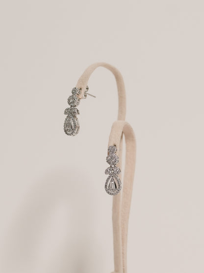 Aretes Floral y Gota