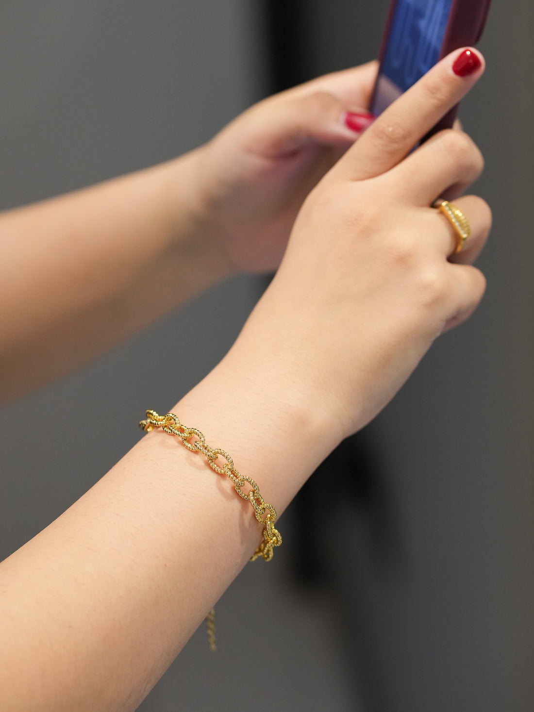 Pulsera Eslabones Ovalos