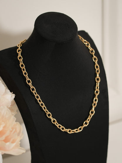 Collar Oval Texturizado
