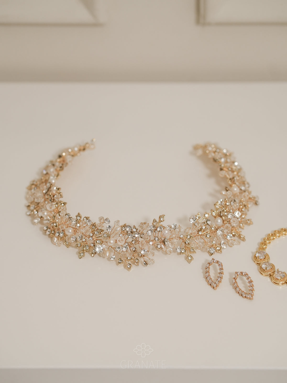 Tocado Zarza Gold