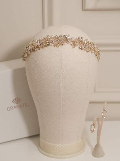 Tocado Zarza Gold