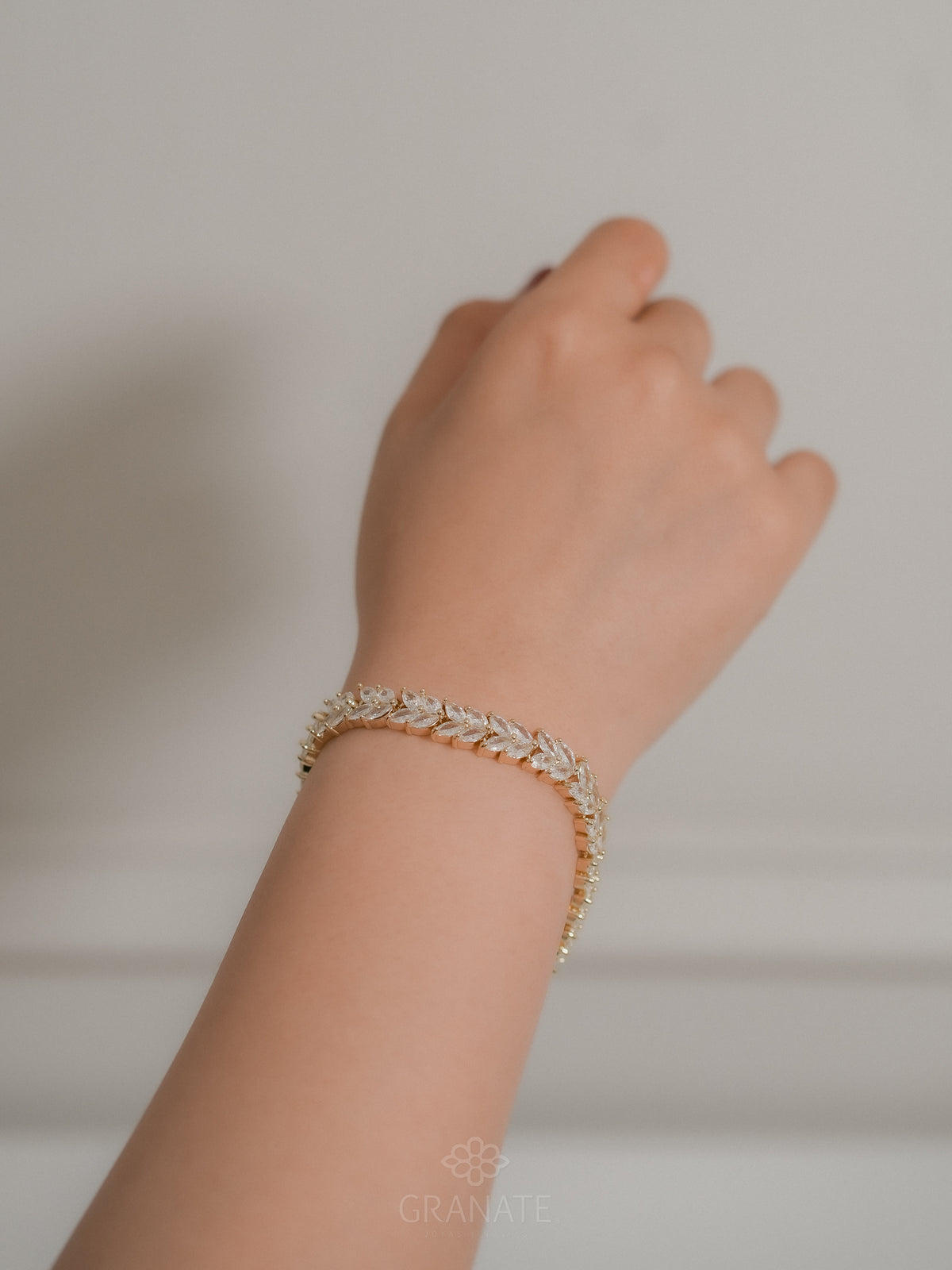Pulsera Full Marquises - Dorado