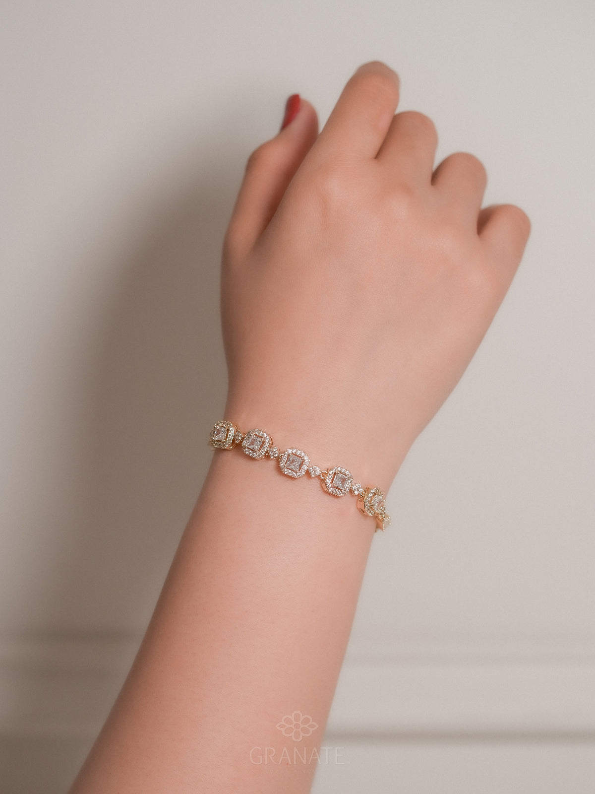 Pulsera 5 Cuadros Halo