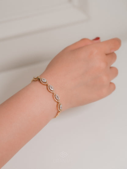 Pulsera 5 Marquises Halo
