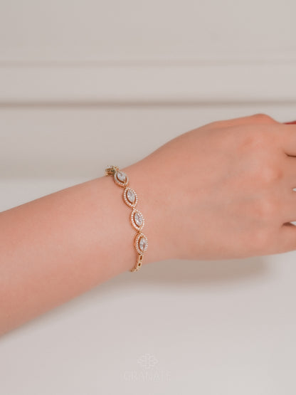 Pulsera 5 Marquises Halo