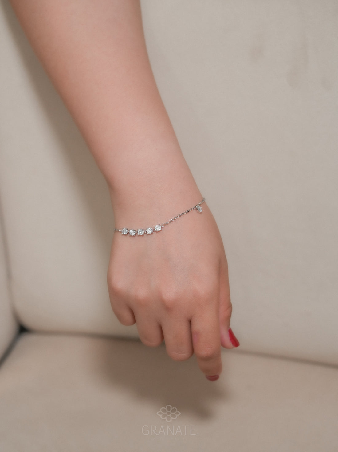 Pulsera Tennis Dije