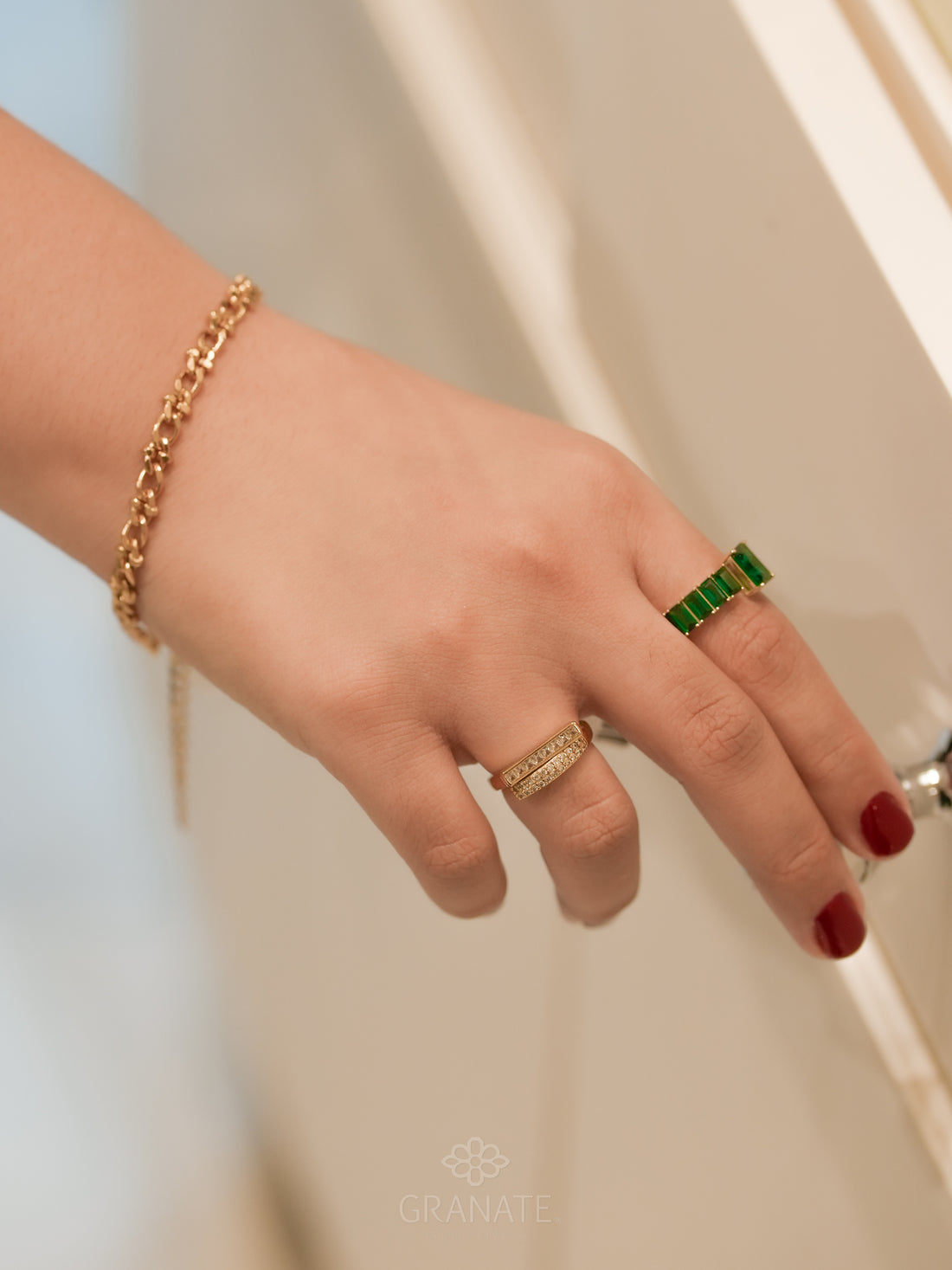 Anillo Rectangular - Ajustable