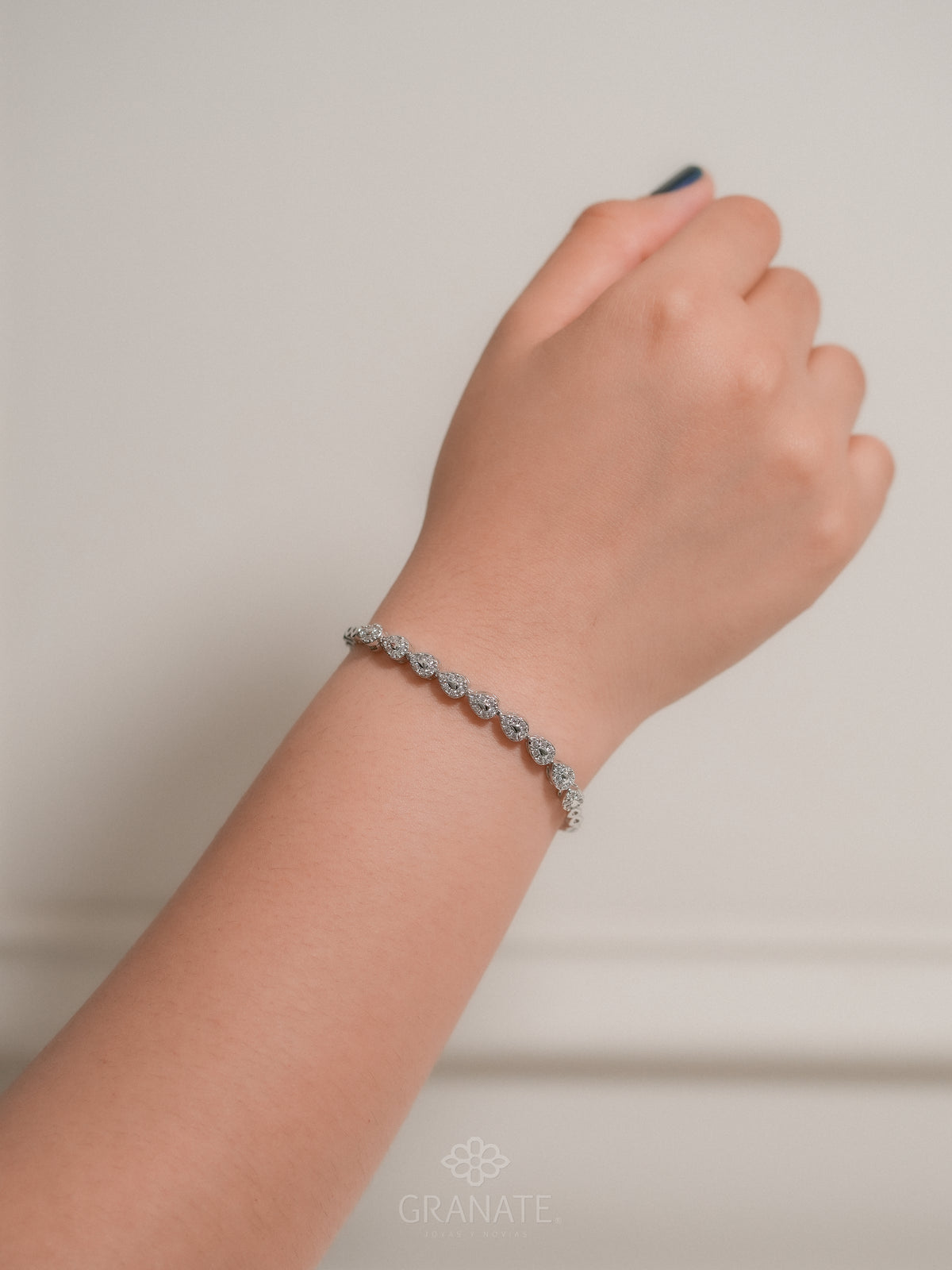 Pulsera 9 Gotas Zirconia
