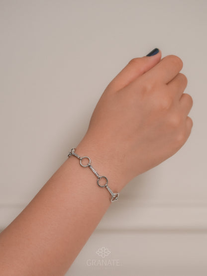Pulsera Aro y Barra