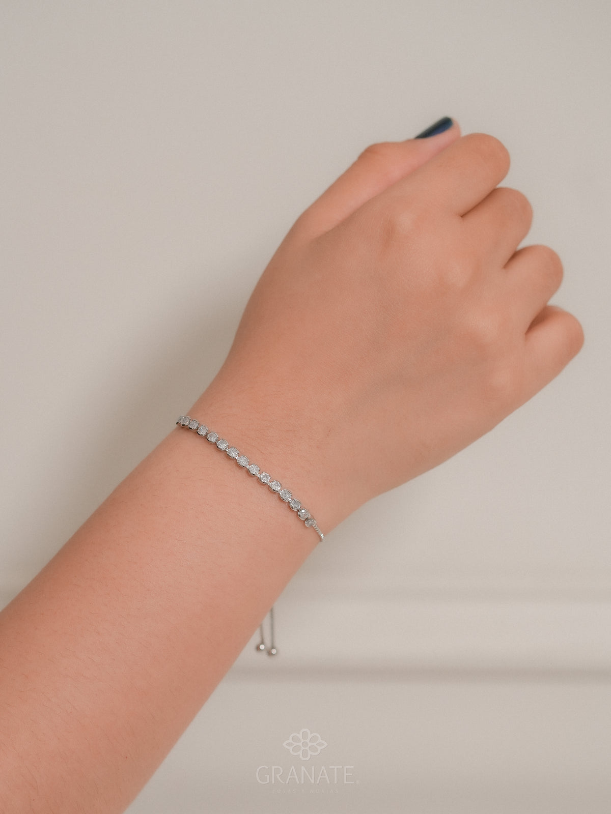Pulsera Tennis Ajustable